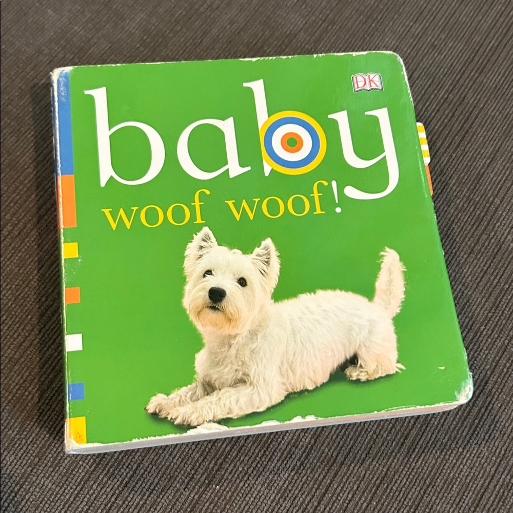 5/$20 baby woof woof Animal Lift-the-flap Board Book